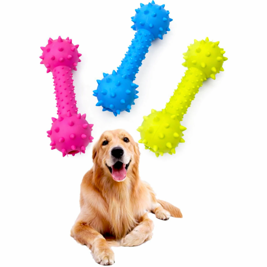 Durable Rubber Dog Chew Toy – Non-Toxic Treat Dispensing Chewing Toy for Medium Dogs - Image 2