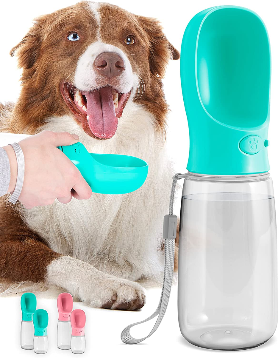 Portable Dog Water Bottle – Leak Proof Travel Water Dispenser for Pets